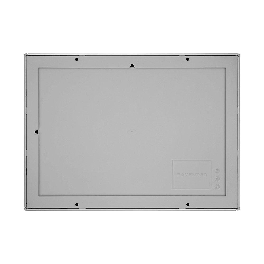 VKF Renzel GmbH Vorteilspack 10 x Bilderrahmen Klapprahmen Plakatrahmen aus Aluminium/Kunststoff im Set - DIN A4 - Geschenkidee für Familien - Fanposter