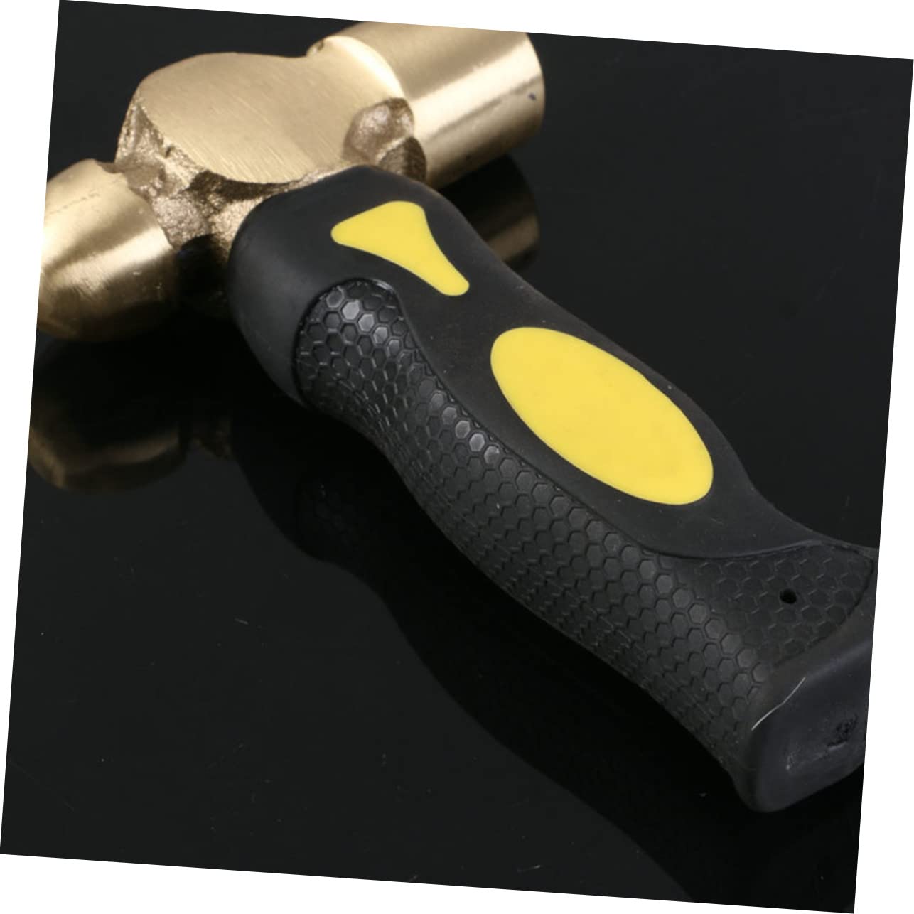 POPETPOP Martillo De Latón De Lb Para Estampado Cabeza Plana Mango Para Fabricación De Joyas y Trabajos De Detalle Delicado