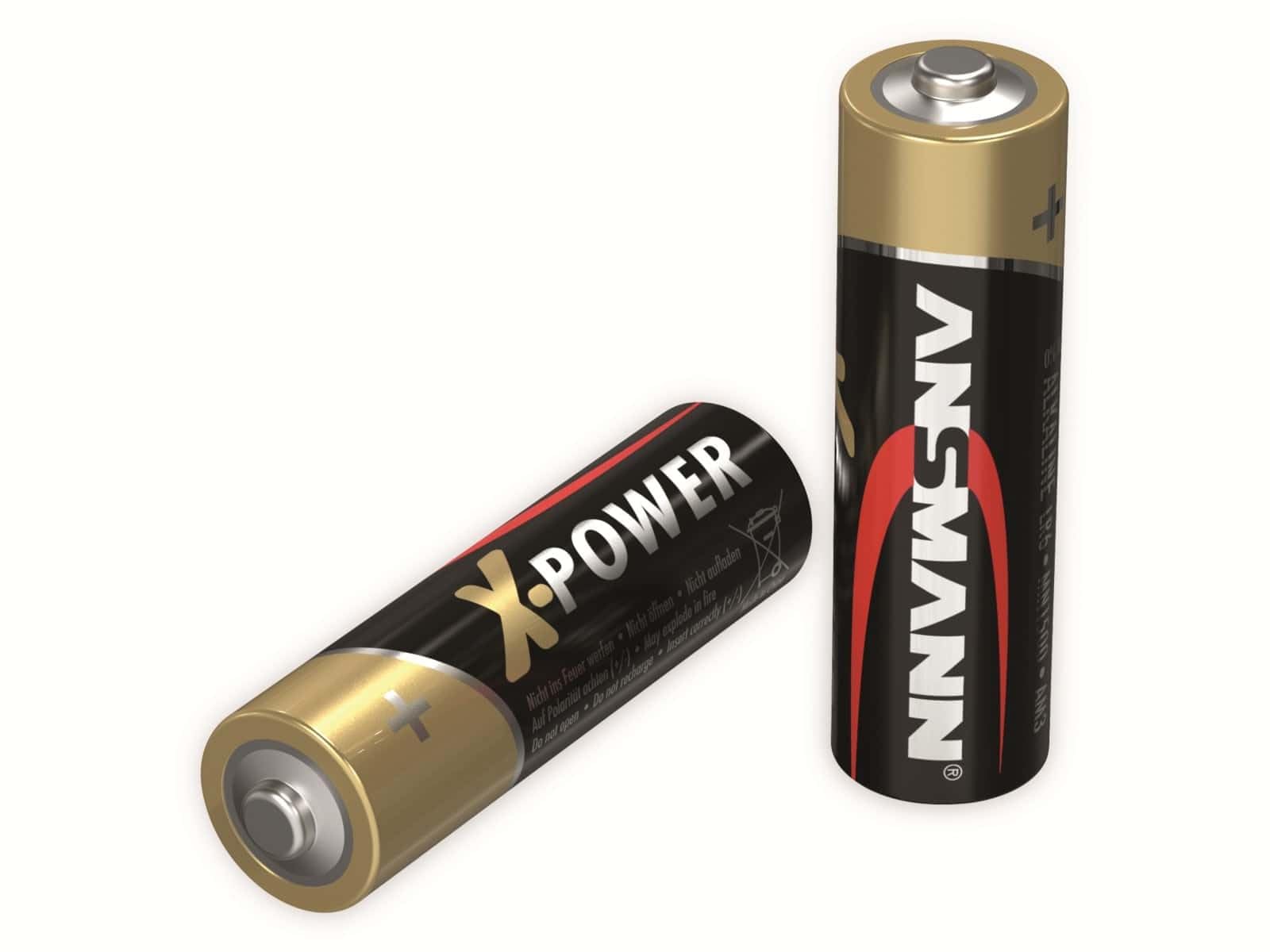 Ansmann X-Power Mignon (AA) Lot de 50 Piles alcalines au manganèse 1,5 V