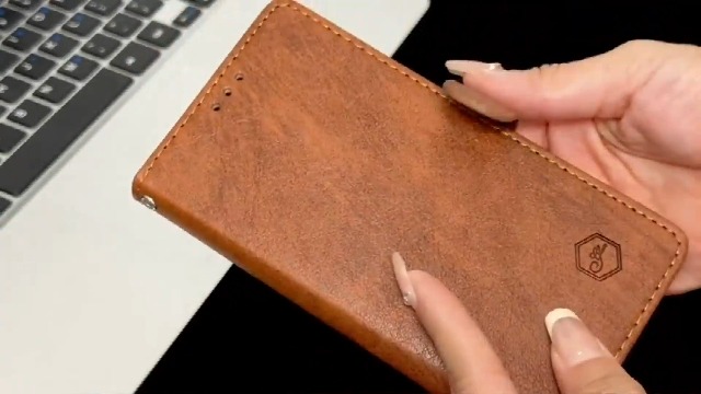 Tdcqssrs Motorola Edge 40 ケース 手帳 Motorola Edge 40 ケース カバー 手帳型 レザー カーボン調