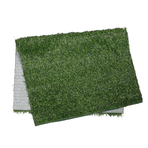 Anneome Césped Artificial para Exteriores Baldosas De Césped Artificial Decoración Realista Ovaladas