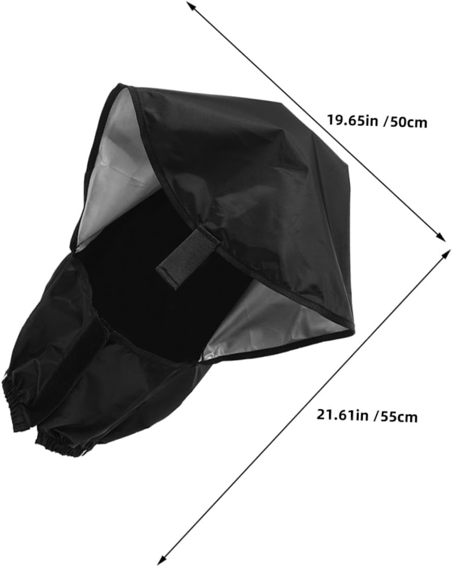 4pcs Golf Bag Rain Hood Lightweight Collapsible Dustproof Cover for Travel Outdoor Storage Weatherproof Shield for Golf Clubs Protection