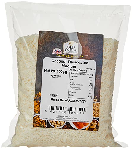 Old India Coconut Desiccated Medium 500g