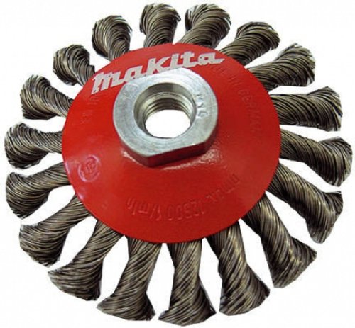 Preisvergleich Produktbild Makita P-04494 Stahldraht - Kegel - Topfbürste, 105 mm