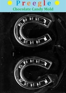 Horseshoe Chocolate Mold - M074 with Molding Instructions Included