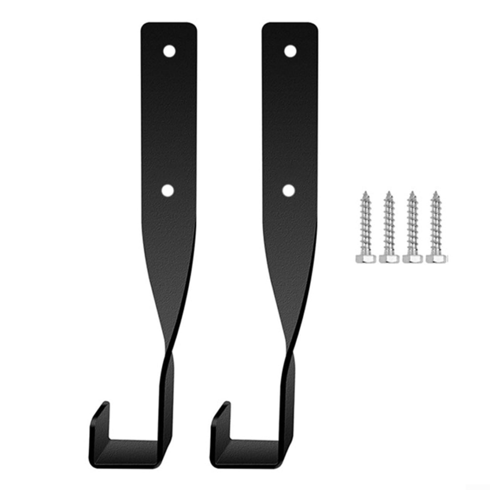 LVYXON Chainsaw Wall Mount Holder, Trimmer Rack Hook, Backpack Blower Rack, Chainsaw Chain Storage, Sturdy Hook for Organizing for Garage Tools(2pcs)