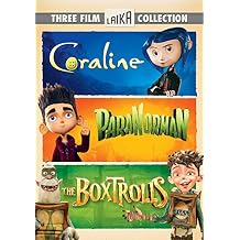 The Boxtrolls، ParaNorman، Coraline Triple Feature Three-Disc DVD