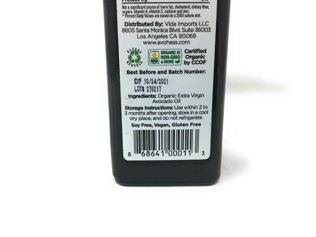 Avohass Organic Avocado Oil, 8.5 Fz - Image 4