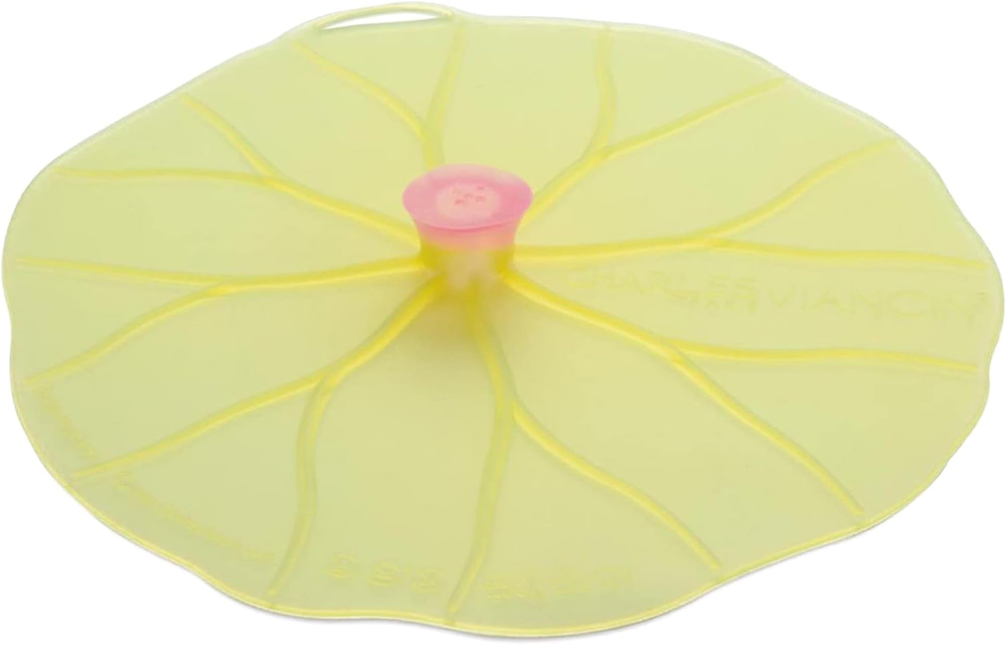 Charles Viancin - Lilypad Silicone Lid for Food Storage - 8''/20cm - Creates an Airtight Seal on Any Smooth Rim Surface - BPA-Free - Oven, Microwave, Freezer, Stovetop and Dishwasher Safe