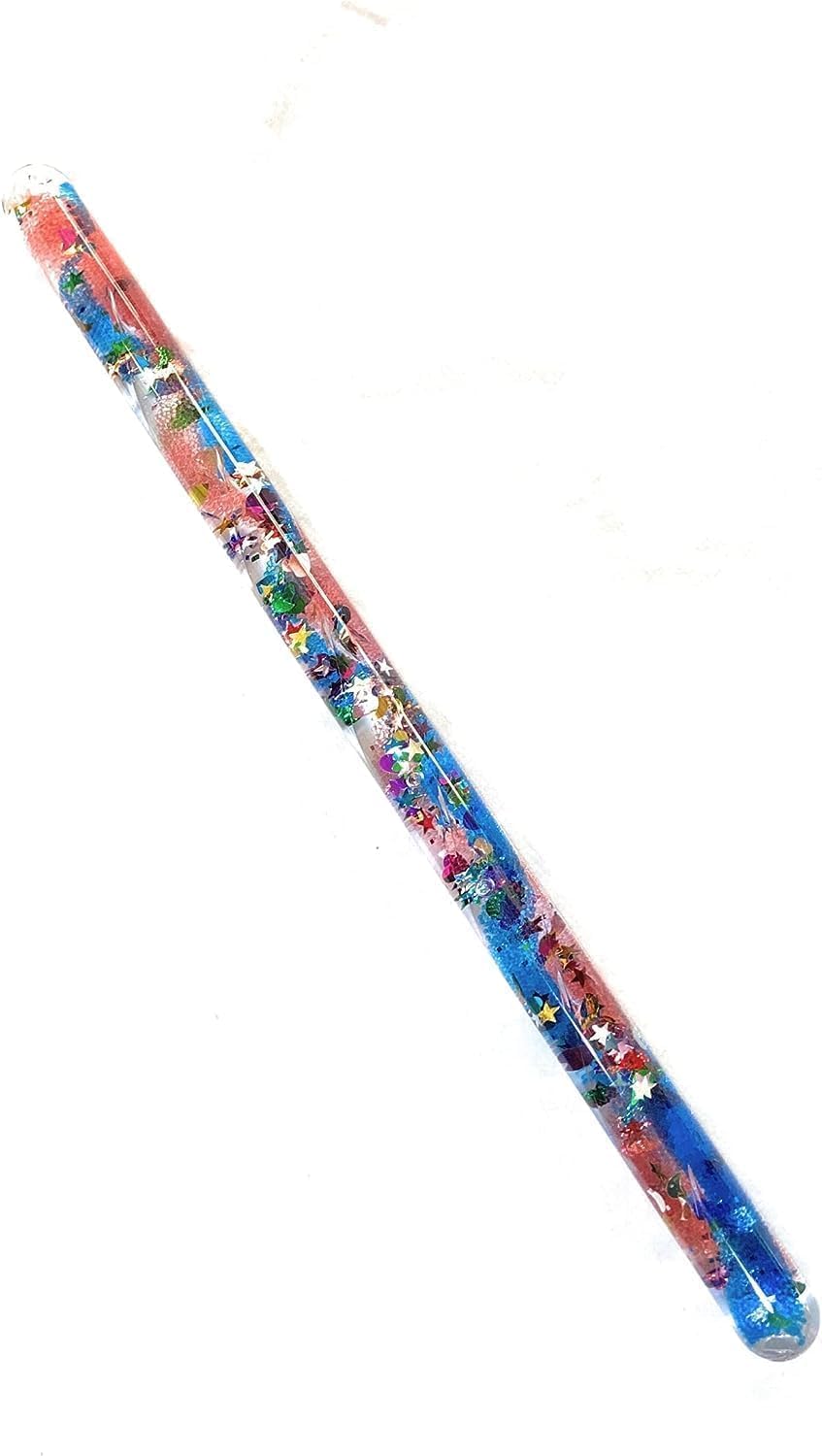 Toysmith Jumbo Spiral Glitter Wands (12.5 Inches) Gift Set Party Bundle - 3 Pack (Assorted)