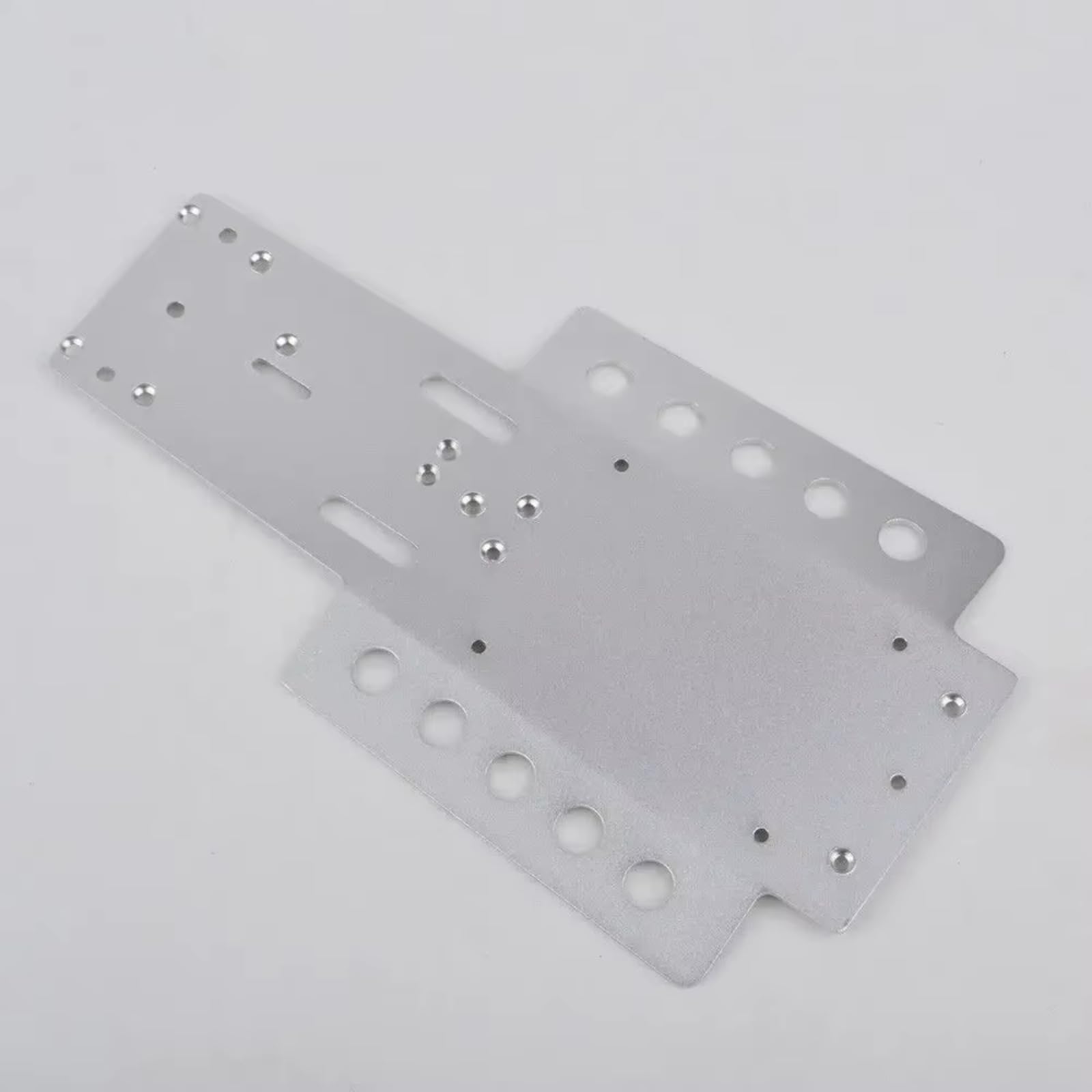 Compatible con Tamiya Sand Scorcher para Buggy Champ RC Coche Piezas Upgrade Aluminio para Placa Chasis