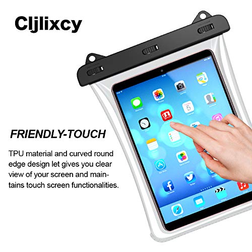 Cljlixcy Universal Ipad Waterproof Bag Case Touch Sensitive Dry Bag With Lanyard Waterproof Bag Case For Ipad 8Th/7Th/6Th/5Th/4Th Generation 10.5/10.2/9.7/10.2 Ipad Mini Case thumb #1