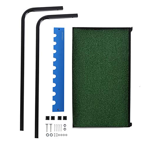 Restokki GOLF CLUB STEEL STORAGE RACK Putter Display Shelf Stand Golf Tool Supplies for Indoor & Outdoor Use