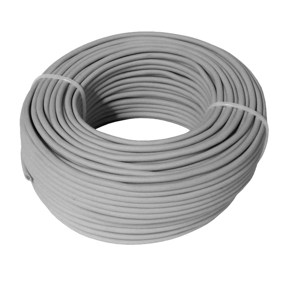 WITTKOWARE YSLY-JZ Steuerleitung ölbeständig, nummerierte Adern und Schutzleiter, 4x1,50mm², Mantelfarbe grau, Kabellänge 100m