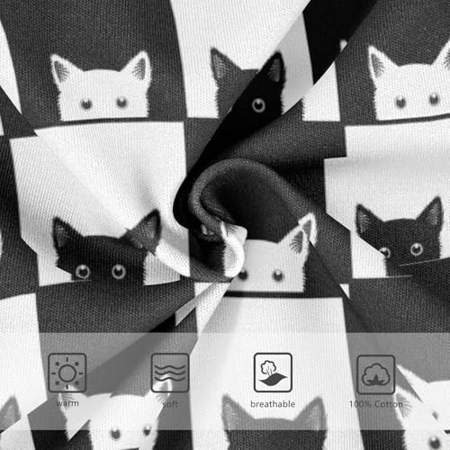 Boys' Exclusive Briefs Toddler Underwear 95% Combed Cotton Boxerbriefs 2T Cat Face Grid Pattern 723