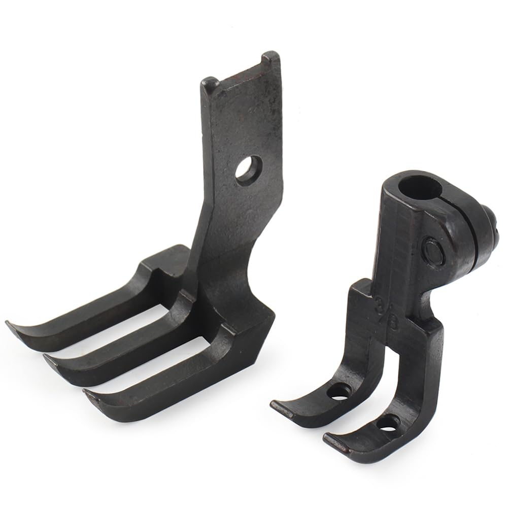 Amazon.co.jp: GZYF 3/8インチ ミシンパーツ 押さえ 足元 ダブルトゥ