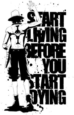 Amazon ワンピース 去り行くエースtシャツ ホワイト サイズ L アニメ 萌えグッズ 通販