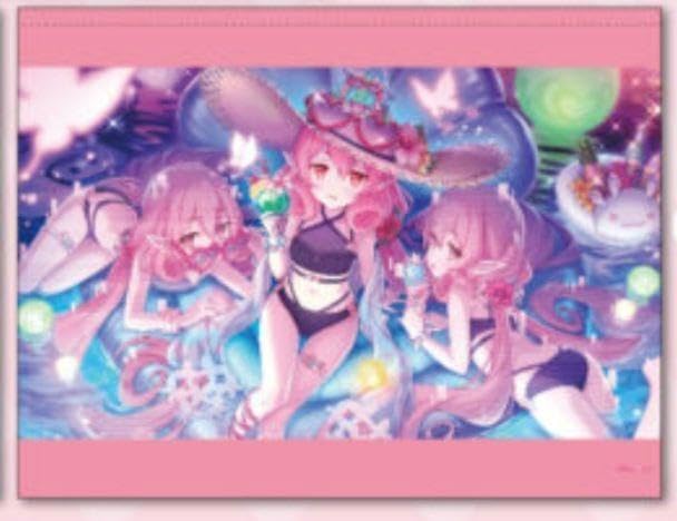 プリンセスコネクト プリコネ ネネカ サマー 水着 B2 タペストリー