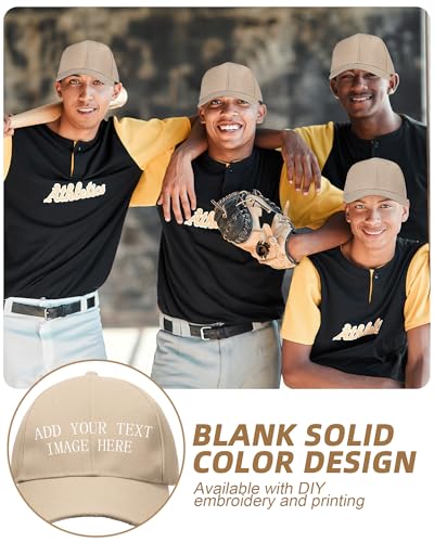 Image of Foaincore 36 Pack Blank Baseball Cap Bulk Adjustable Back Strap Sublimation Hats Plain Unisex Trucker Hat for Men Women