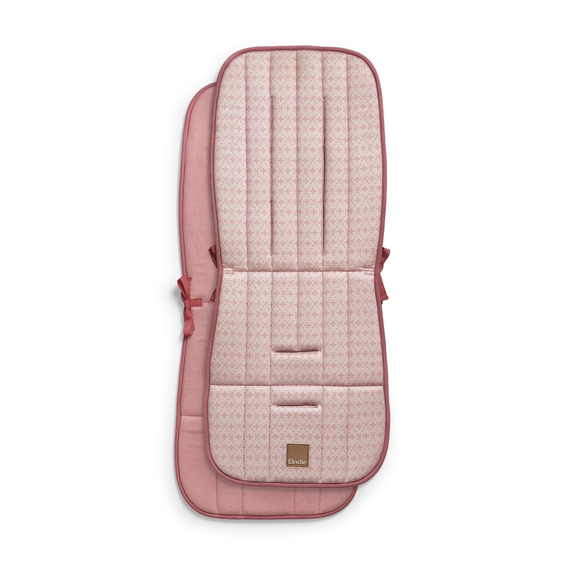 Elodie Details Universal Pram Liner Reversible, Padded and Washable Baby Pushchair Seat Liners, CosyCushion Insert for Stroller - Aviator Black — view 12