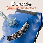 Earth Pak Waterproof Backpack - Heavy Duty Hiking Backpack - Roll-Top Closure Bag - Cushioned Dry Bag Waterproof Phone Case - Image 4