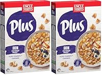 Uncle Tobys Plus Iron Breakfast Cereal 630 g (Pack of 2)