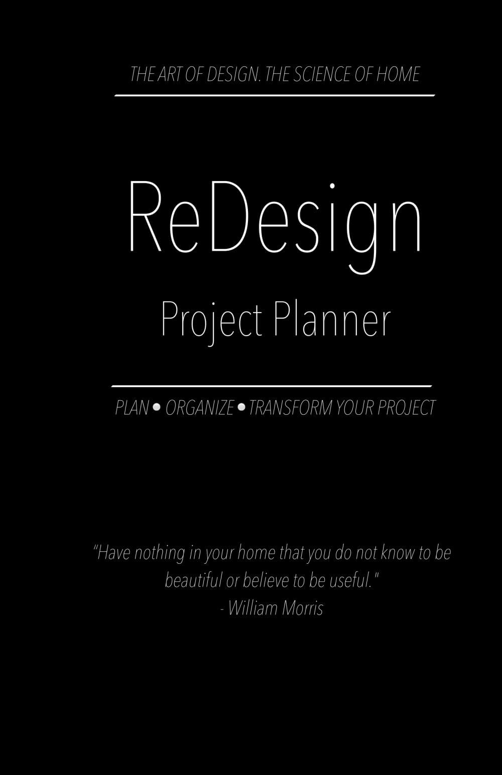 Project Planner ReDesign pour organiser et réussir l'aménagement de vos pièces de vie