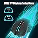 immagine 6Mouse da gioco wireless senza lag Gamspeed V8 Pro RGB MMO, sensore ottico da 16.000 DPI, tecnologia di trasmissione a 2,4 GHz, design ergonomico , illuminazione Chroma RGB, 16 pulsanti programmabili