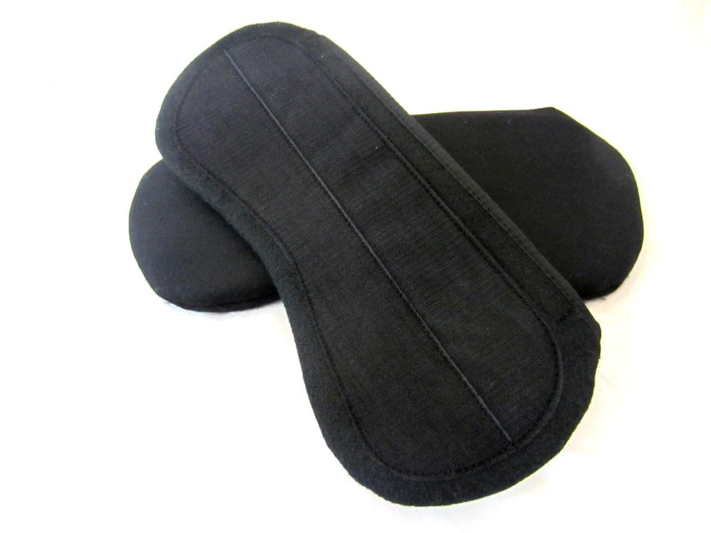 Extra Schmale Slim Klettbare & befüllbare Filzkissen für Flexible & baumlose Sättel, Pads - Standardform Größe 45/46 cm Länge