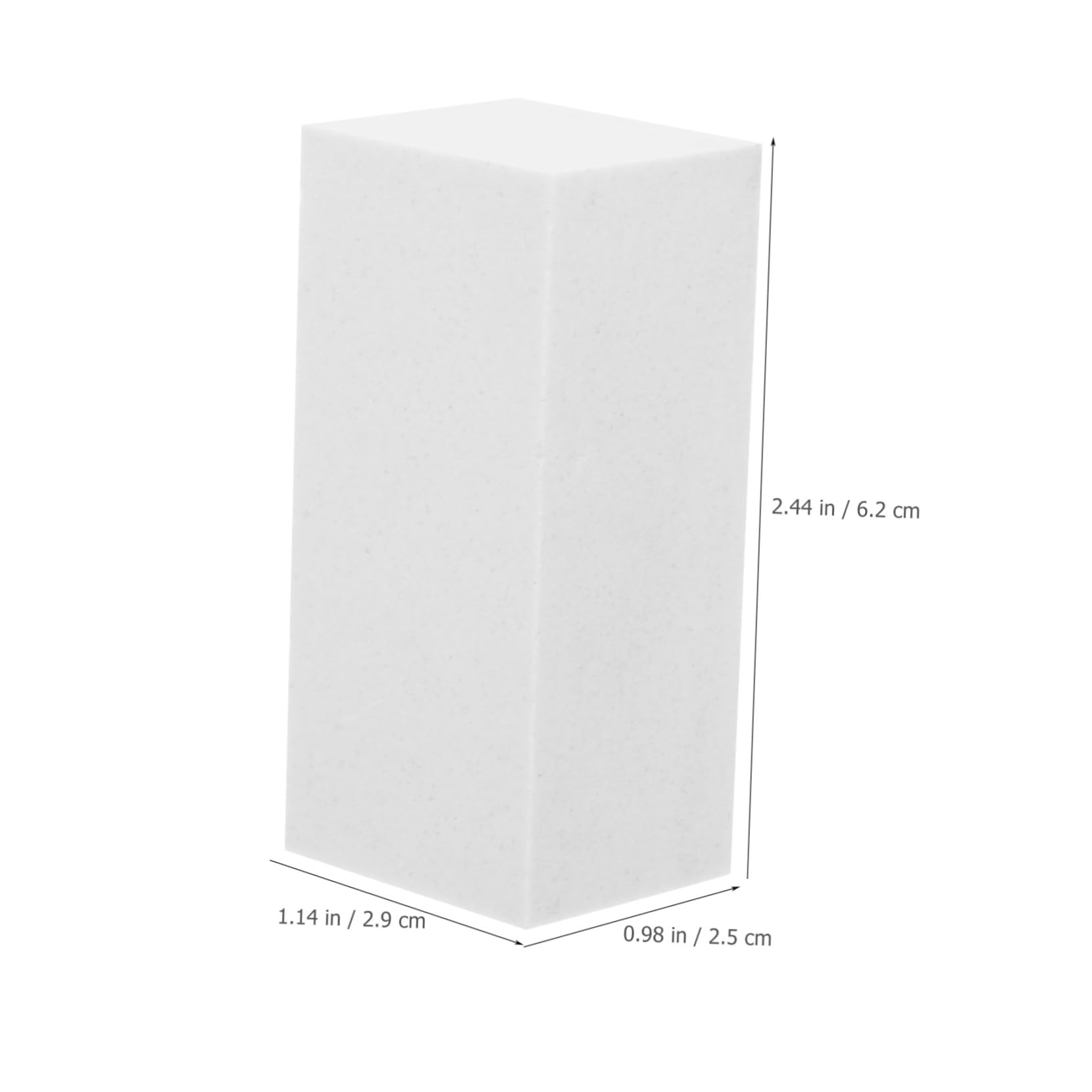 Mipcase Bloc de Pierre Aplani pour Réparation en Corindon Blanc, Double Face, pour Pierres à Aiguiser et Carreaux Céramiques, Usage Domestique