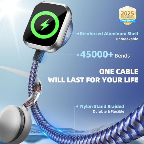 Image of 2026 Car Essentials 3 in 2 Multi Charging Cable for iWatch /CarPlay Cable