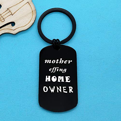 Xiahuyu For New Home Keychain Gift Housewarming Gift For New Homeowner Mother Effing Home Owner Keychain New House Keychain First Time Homeowner Keychain Gift For Women Friends Family #TOP3