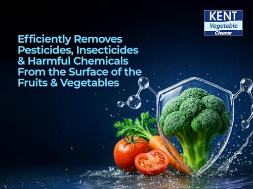 Image of KENT 111115 Ultima Vegetable Cleaner & purifier 13 W |Removes Pesticides & Chemicals from Fruits & Vegetables| Ozonizer based cleaning from Fruits & Vegetables | 1 Year Warranty | White