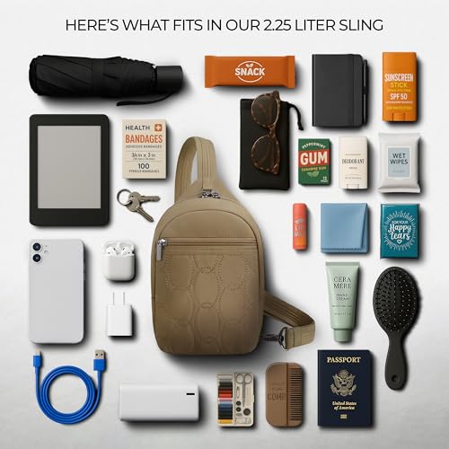 Image of Travelon Anti-Theft Runways Small Sling