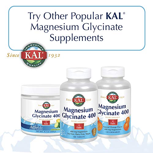 Kal Extra Strength Calcium Magnesium | 1000Mg/500Mg | Healthy Bones, Teeth, Nerve & Muscle Support | Rapid Disintegration | Vegetarian | 250 Tablets #TOP4