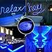 Brizled Blue Rope Lights, 18ft 216 LED Rope Lights Waterproof, 120V ETL Listed Plugin Rope Lights Connectable with Clear PVC Tube, Indoor/Outdoor Tube Rope Lighting for Backyard Garden Patio Christmas