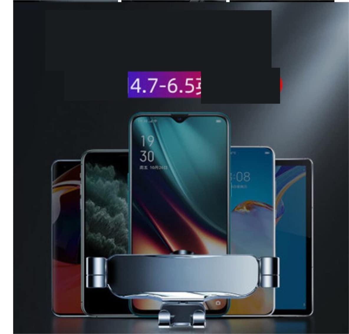 Smartfon Uchwyt Do Samochodu Samochodowy uchwyt na telefon pasuje do telefonu pasuje do samochodu uniwersalny uchwyt do smartfona klips do otworu wentylacyjnego uchwyty stojak uchwyt gps akcesoria Wsp