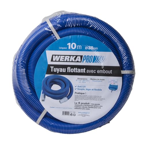 Tuyau flottant Ø38mm WERKA PRO 10m durable en polyéthylène - 3