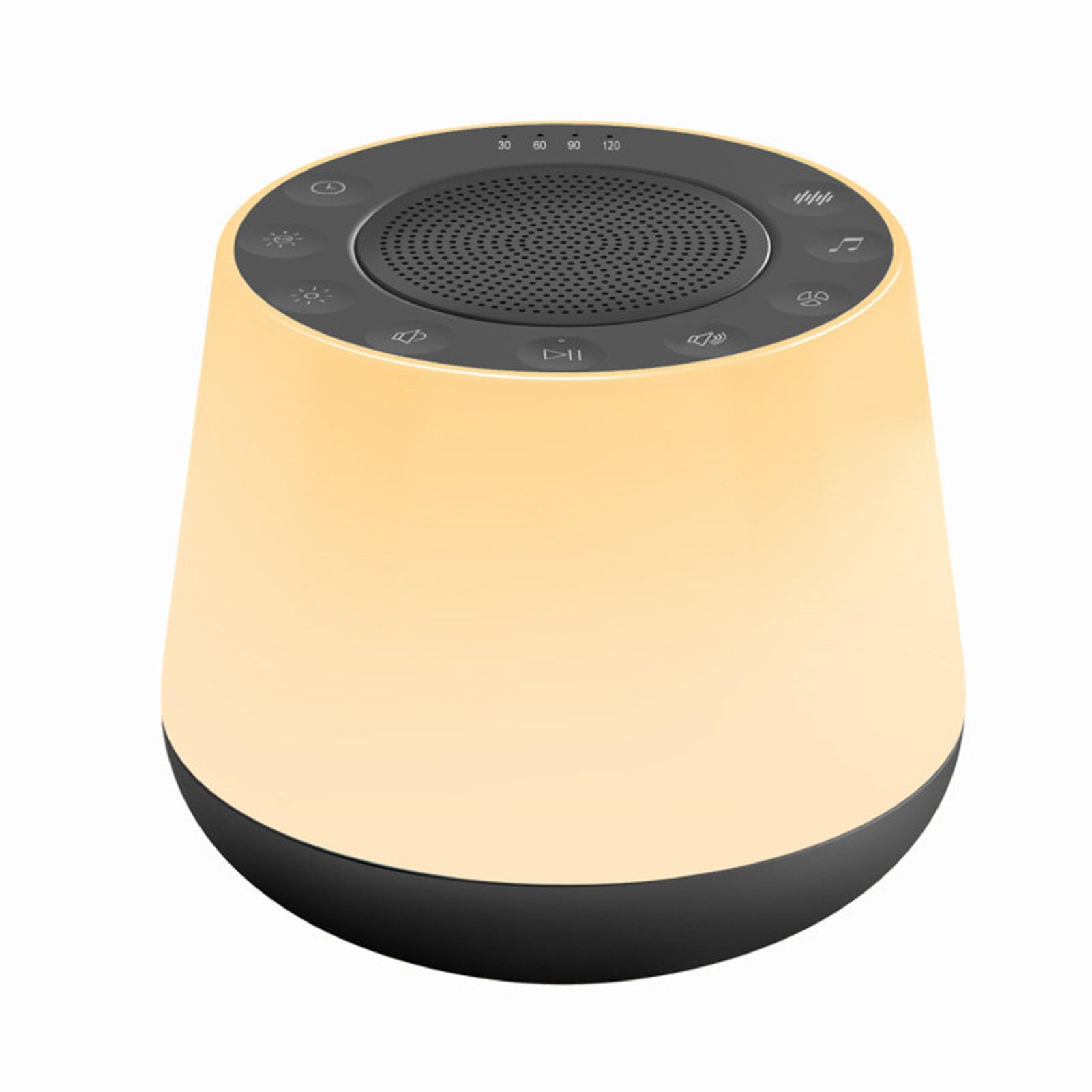 Focket Macchina per il Rumore Bianco, 32 Suoni Rilassanti Macchina per il Suono Portatile per Dormire, per il Rumore Bianco per Cani con Altoparlante BT 5.1 Timer Volume Regolabile Ricarica USB C