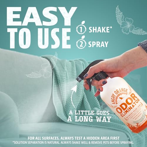 Image of Fresh Scent Pet Odor Eliminator Spray by Angry Orange