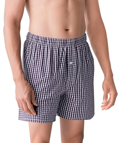 M MOACC Boxers for Men - Men's 100% Cotton Boxer Briefs Underwear Premium Quality Shorts3