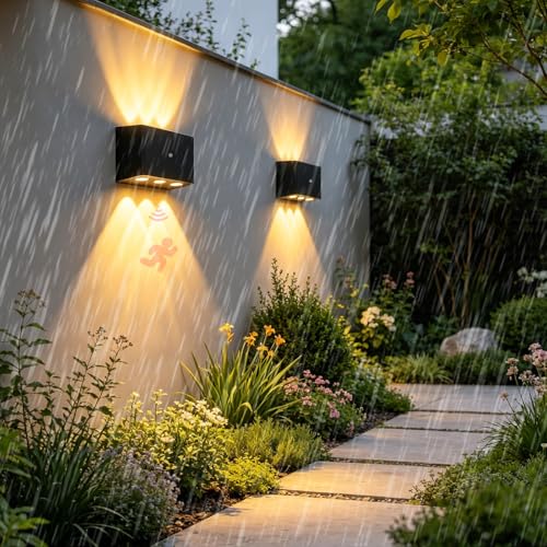 LED Terrasse Éclairages Muraux pour Illuminer vos Soirées d'Été