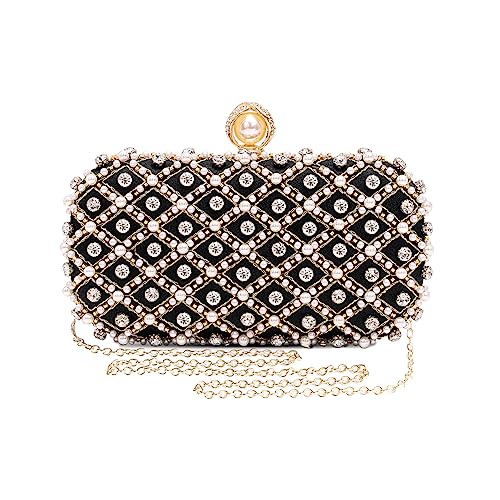 Image of M106 Glitter Clutch Purse For Women Sparkly evening bags Prom Party Handbag Rose Gold