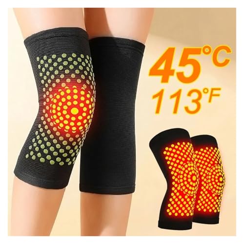 Genouillères de sport antidérapantes infrarouges lot de 2 pour la chaleur - 3