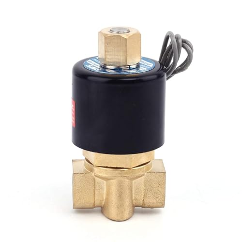 Miniatura 6 de SNS DC12V 14" NPT Válvula solenoide eléctrica de latón normalmente abierta, aire, diésel 2WK025-N08