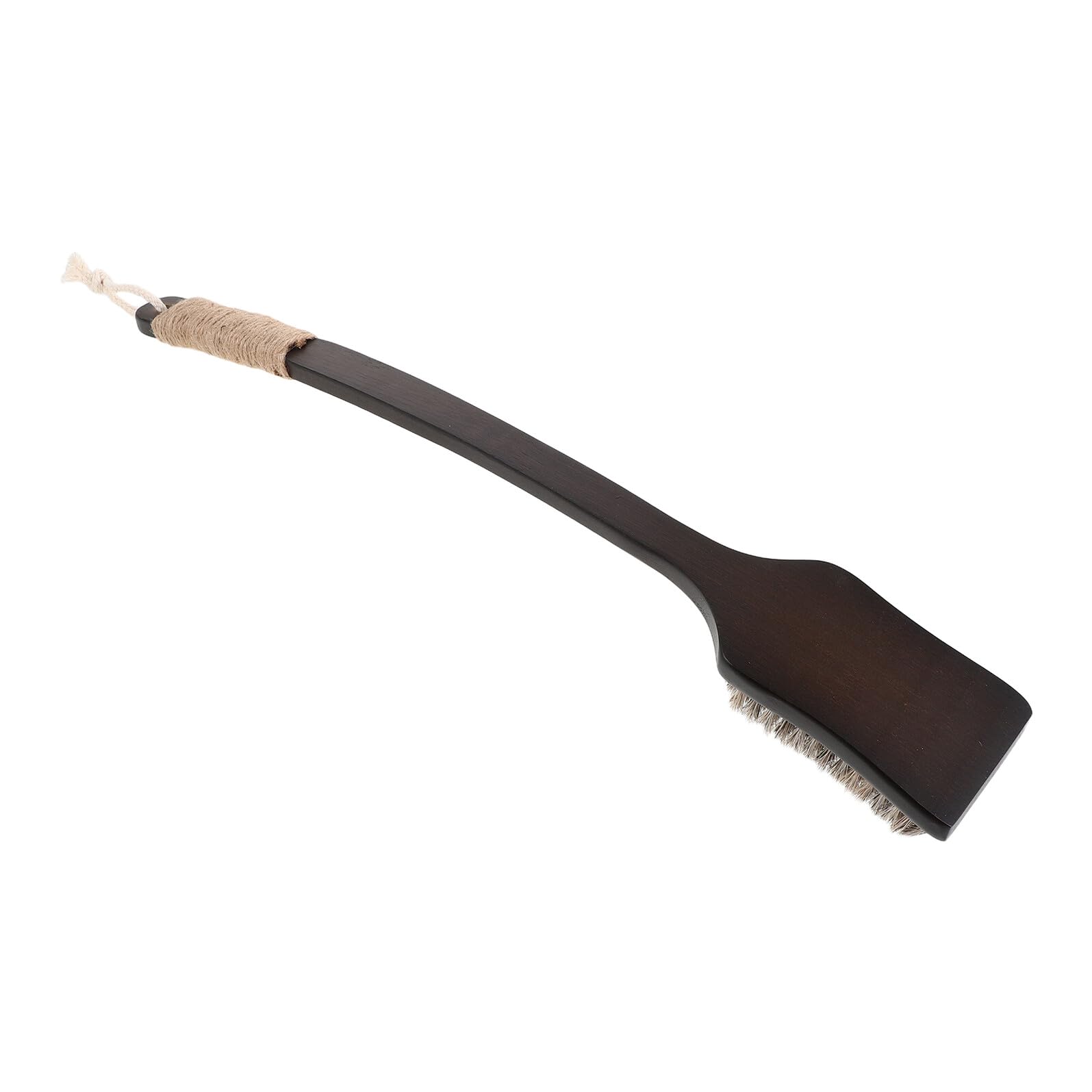 Cepillo Corporal de Baño con Mango Largo de Bambú, Cerdas Suaves