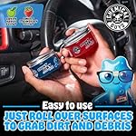 Chemical Guys Sticky Icky Car Cleaning Gel, Green Apple & Sweet Strawberry Scent - Detailing Kit, Car Dust Crevice Cleaner, Slime Auto Air Vent, Cleaning Putty for Keyboard Cleaner (2 Pack) - CJK1002 - Image 2