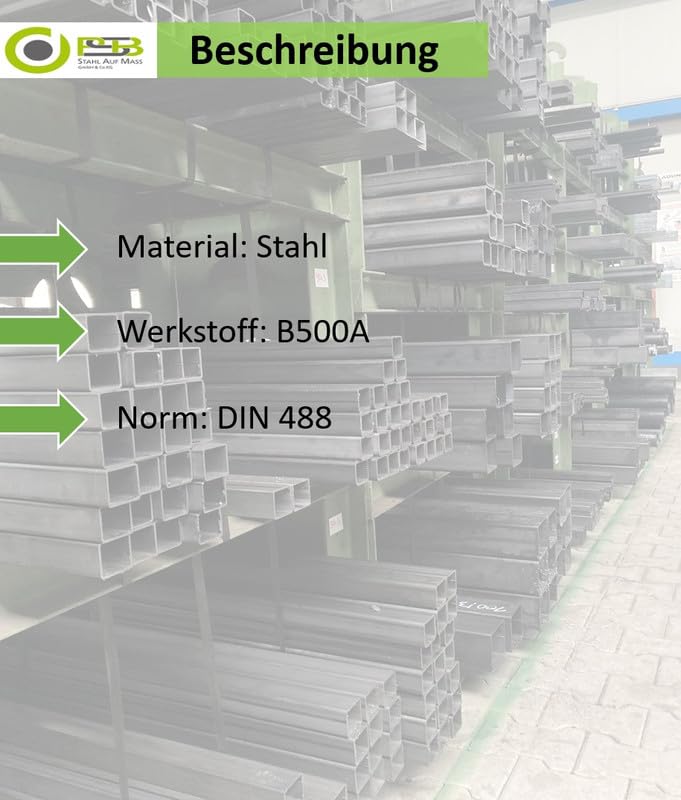 Stahlmatte Betonstahlmatte Lagermatte 600x1150mm Q188 (Masche 150x150x6mm)