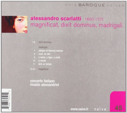 Magnificat Dixit Dominus Madrigali