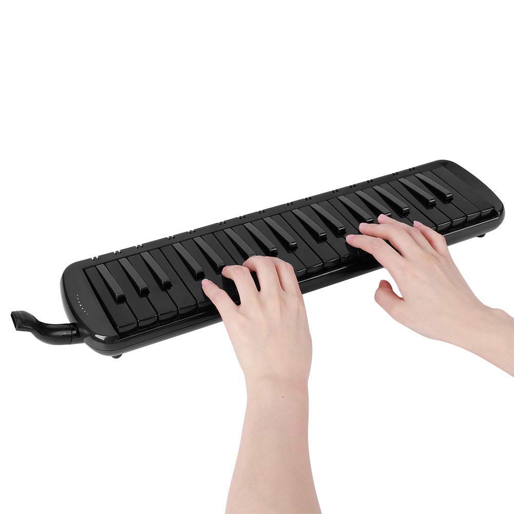 Melodica 37 Key, Melodicas Piano Blowpipe Melodica Instrumento musical(negro)